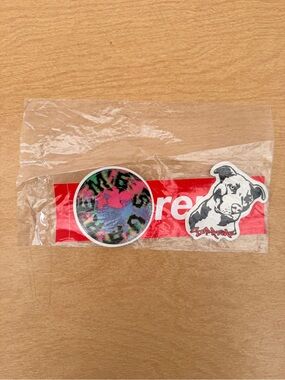 Supreme Marble, Pitbull, BOGO Sealed Sticker Pack SS20